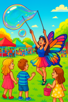Bubbleologist and Bubble show